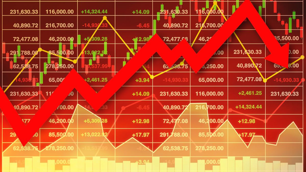 Graph showing declining billionaire wealth in early 2026